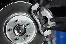 SILVER FRONT BRAKE ROTORS INSTALLED ON MOST TRUCKS AND FULL-SIZE SUVS*