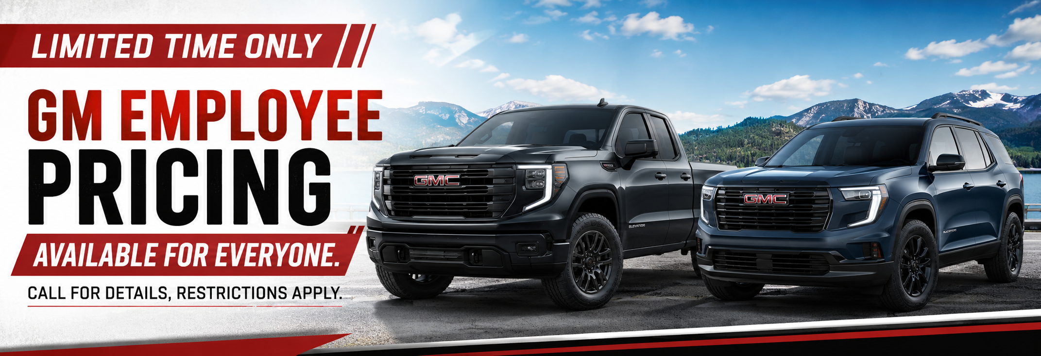 GM Employee Pricing for all